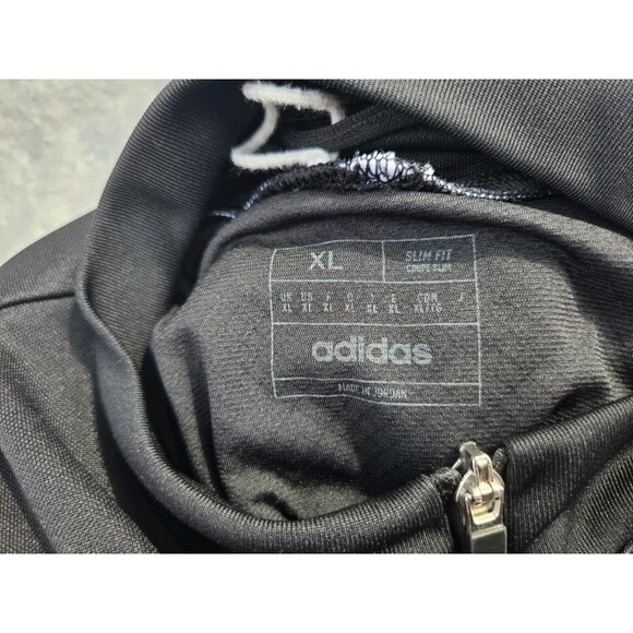 Adidas Mens XL Tiro 23 League Training Track Jacket Aeroready Black w/ 3 Stripes - Picture 9 of 10